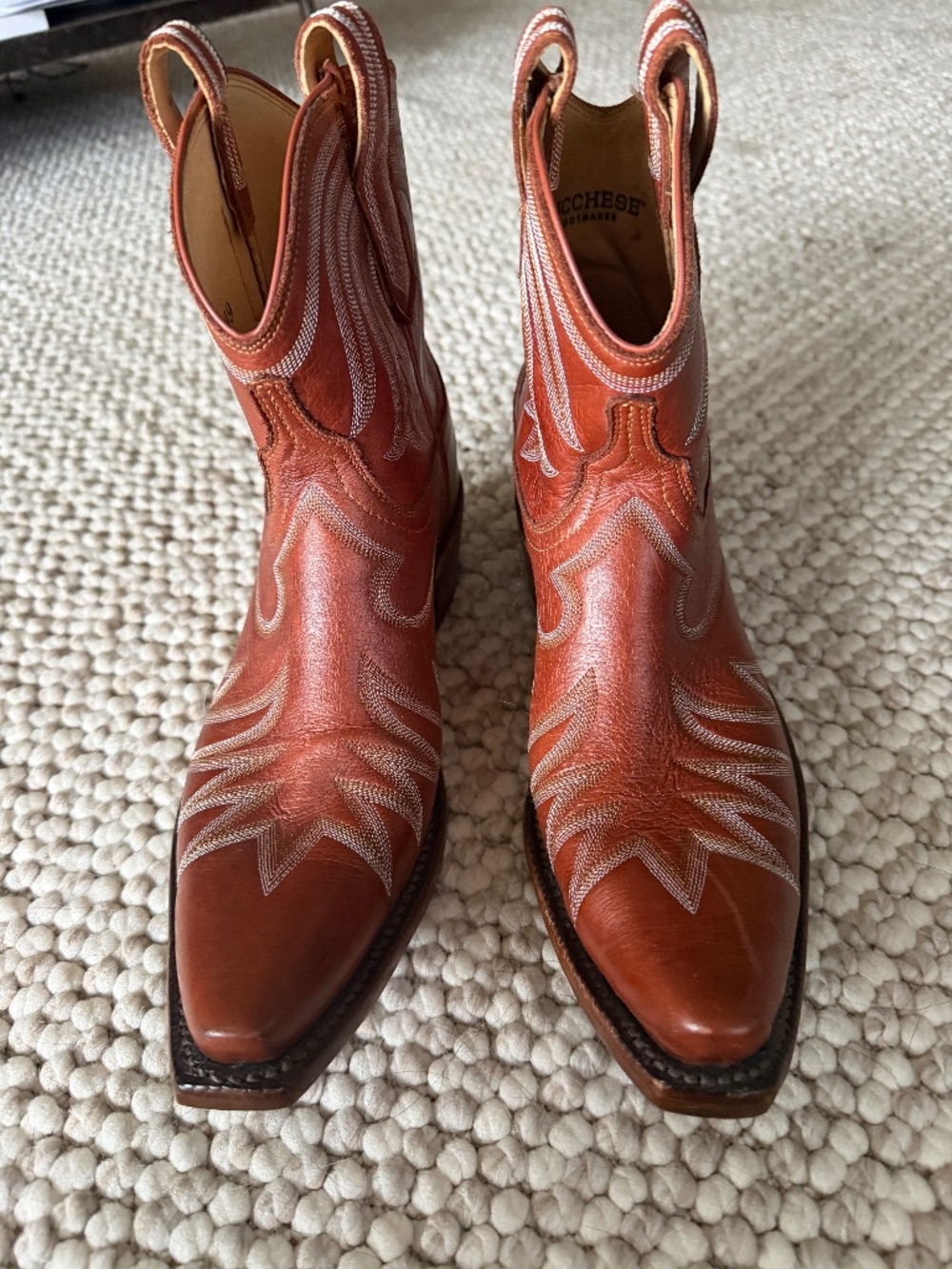Lucchese Leather Western Boots
